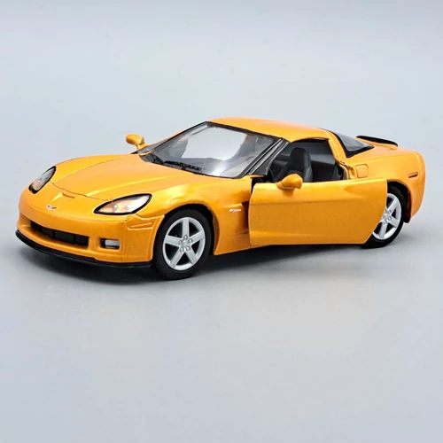 Chevrolet Corvette C6 Z06 2007 fém Kinsmart modellautó