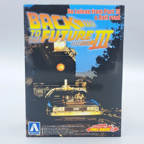 Delorean III. építhető makett 1:43-Vissza a jövőbe