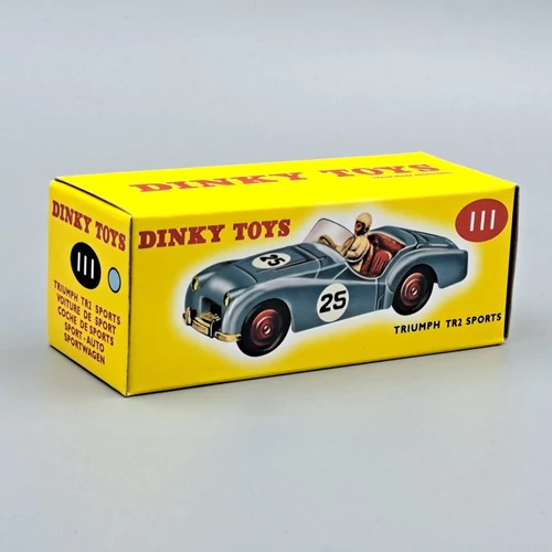 Triumph TR2 Sports 1:43 Dinky Toys retró autó modell