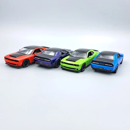 Dodge Challenger SRT Damon 2023 Kinsmart autó modell