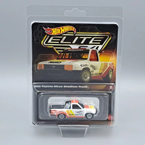 Hot Wheels Elite 64-Toyota Hilux 1989 modellautó kisautó