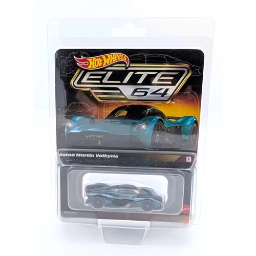 Hot Wheels Elite64-Aston Martin Valkyrie modellautó