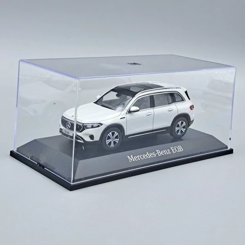 Mercedes Benz EQB X243 1:43 Herpa fehér modell autó