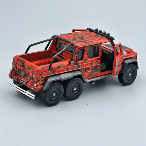 Mercedes G63 AMG 6x6 piros 1:64 ERA modellautó