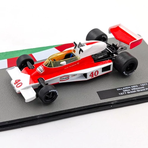 McLaren M23 1977 #40 1:43 G. Villeneuve F1 autómodell