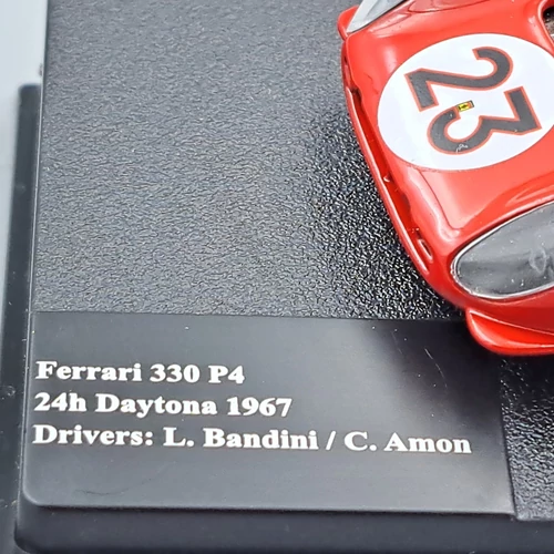  Ferrari 330 P4 24h Daytona 1967 1:43 retró Altaya die cast modell autó