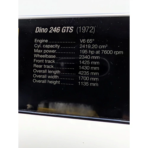 Ferrari 246 Dino GTS 1972 1:43 Altaya