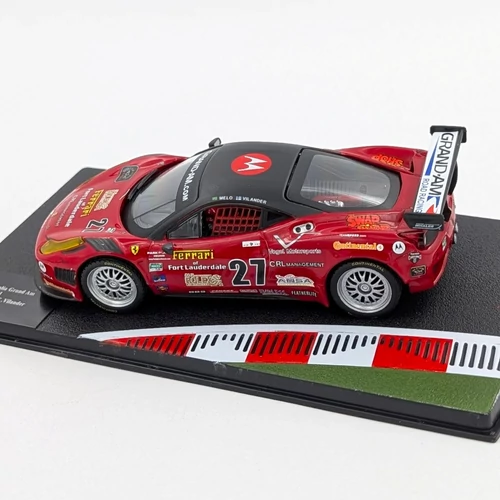 Ferrari 458 Italia #27 Daytona Test 1:43 Altaya autómodell