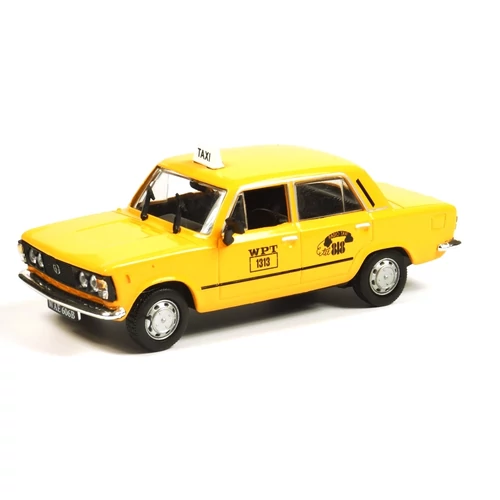 Polski Fiat 125 taxi 1:43 PRL fémautó