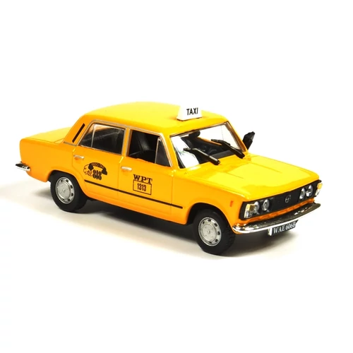 Polski Fiat 125 taxi 1:43 PRL autó modell