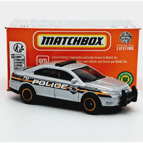 Ford Police Interceptor 1:64 Matchbox
