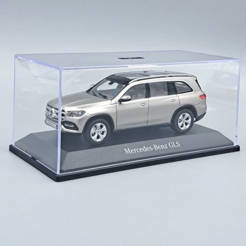 Mercedes Benz GLS X167 1:43 Herpa ezüst autó modell