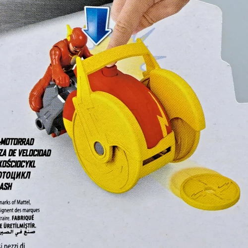 Flash figura autóvá alakítható gyerekjáték