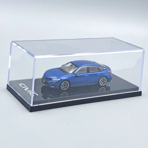 Honda Civic (FL1) LX 1:64 kék Hobby Japan autó modell
