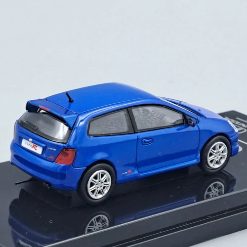 Honda Civic Type R 2001 1:64 Para64 kék fémautó modell