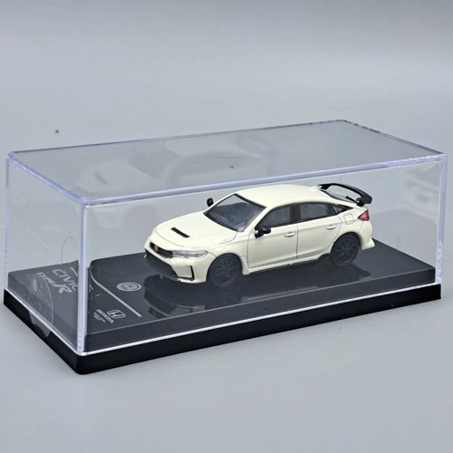 Honda Civic Type R 2023 1:64 Para fehér autómodell