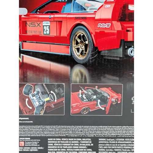 Hot Wheels építő szett Acura NSX 1990