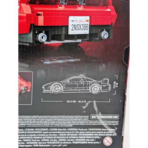 Hot Wheels építő szett Acura NSX 1990