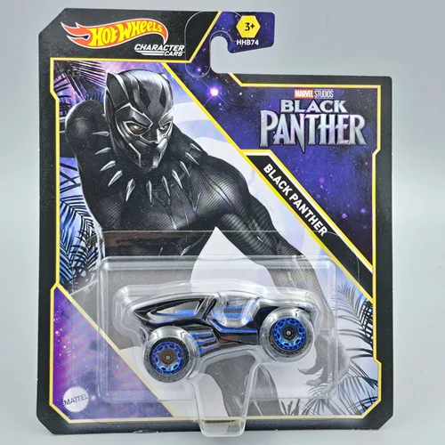 Hot Wheels Black Panther Marvel 1:64 fémautó