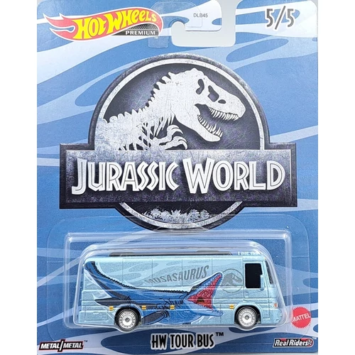 Tour Bus Hot Wheels Jurassic Park 5/5 kisautó