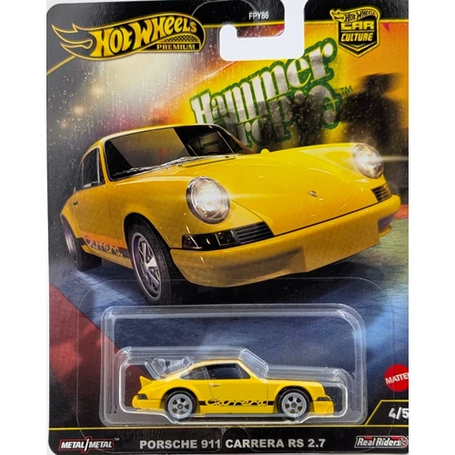  Porsche 911 Carrera Hot Weels C.Culture kisautó modell