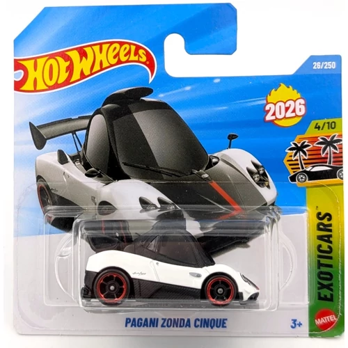Pagani Zonda Cinque Hot Wheels kisautó
