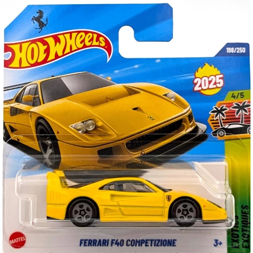 Ferrari F40 Competizione Hot Wheels kisautó