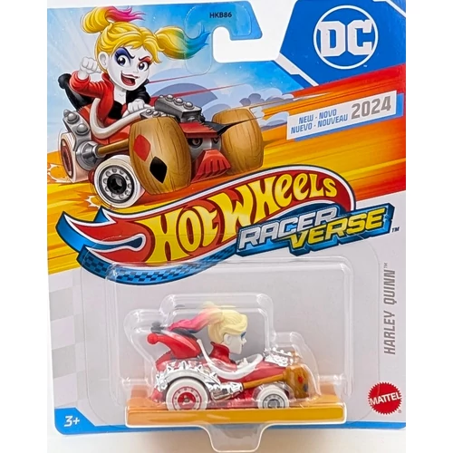 Hot Wheels Racer Verse - Harley Quinn játékautó kisautó