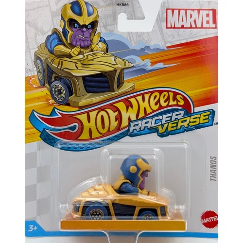 Hot Wheels Racer Verse - Marvel Thanos játékautó