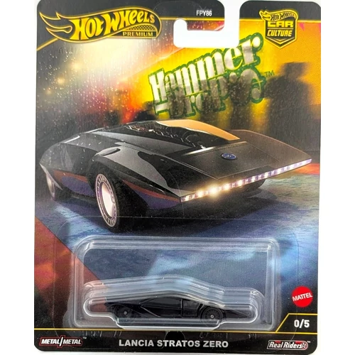 Lancia Stratos fekete Hot Wheels Car.C.