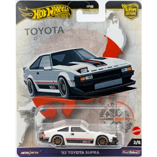  Toyota Supra '82 Hot Wheels Car Culture kisautó modell