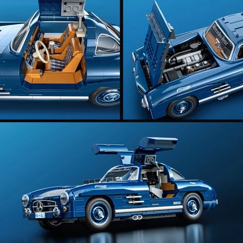 Hot Wheels építő szett Mercedes 300SL