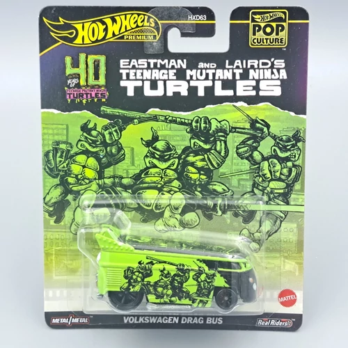 Volkswagen Tinininja Teknős busz Hot Wheels