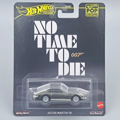 Aston Martin V8 James Bond Hot Wheels kisautó modell