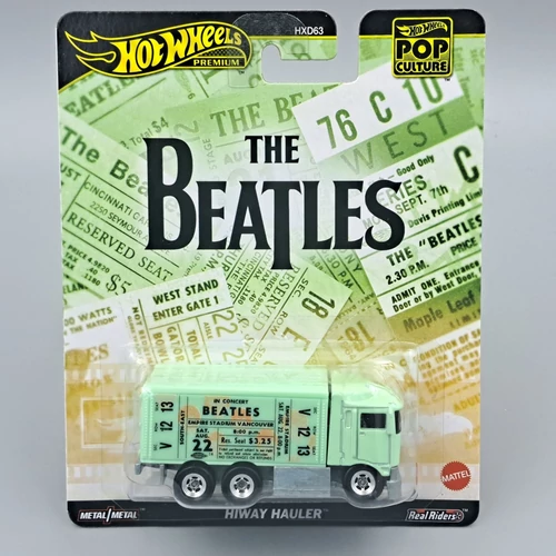 Beatles teherautó HotWheels Hiway Hauler kisautó modell