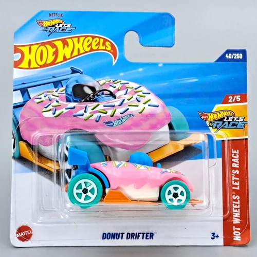 Hot Wheels - Donut Drifter 1:64 fém kisautó