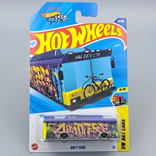 Hot Wheels - Ain't Fare busz kisautó