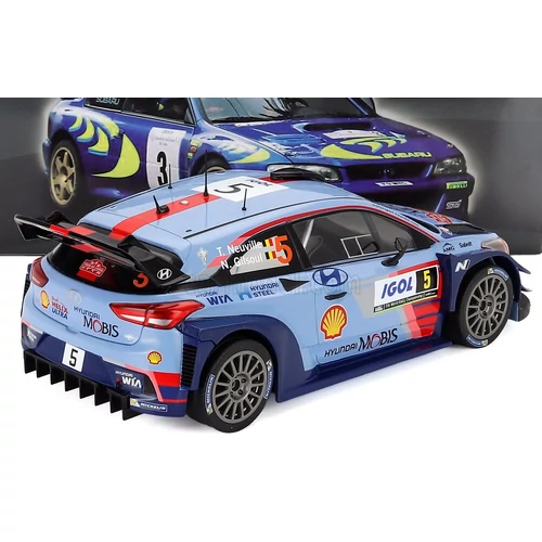 Hyundai i20 WRC 1:18 Neuville-Gilsoul Edicola modellautó