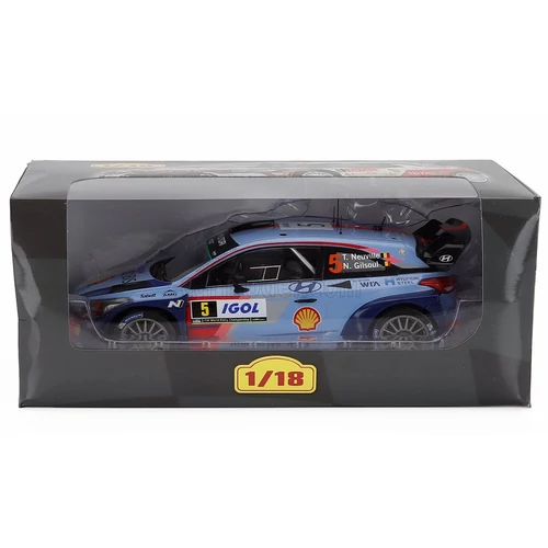 Hyundai i20 WRC 1:18 Neuville-Gilsoul Edicola modellautó