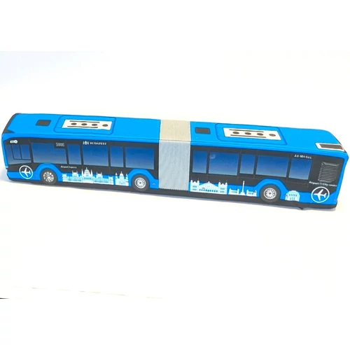 Plüss autóbusz Man Lion's City csuklós "100E" BKK 