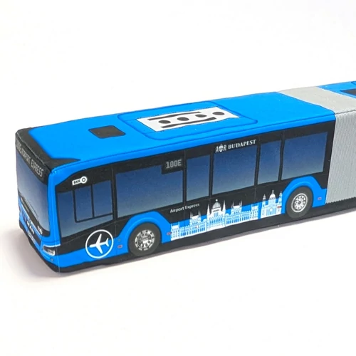 Plüss autóbusz Man Lion's City csuklós "100E" BKK 
