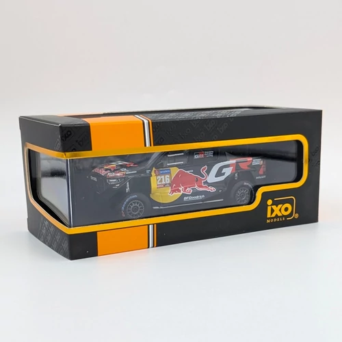 Toyota Supra DKR Hilux EVO IXO 1:43 #216 modell autó fémautó