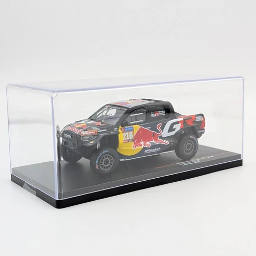 Toyota Supra DKR Hilux EVO IXO 1:43 #216 modell autó fémautó