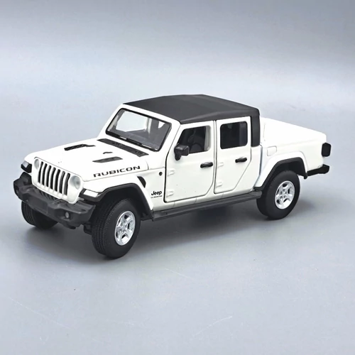 Jeep Gladiator Rubicon fehér 1:32 Tayumo fém autómodell