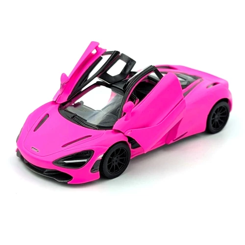 McLaren 720S Kinsmart sötétrózsaszín játékautó