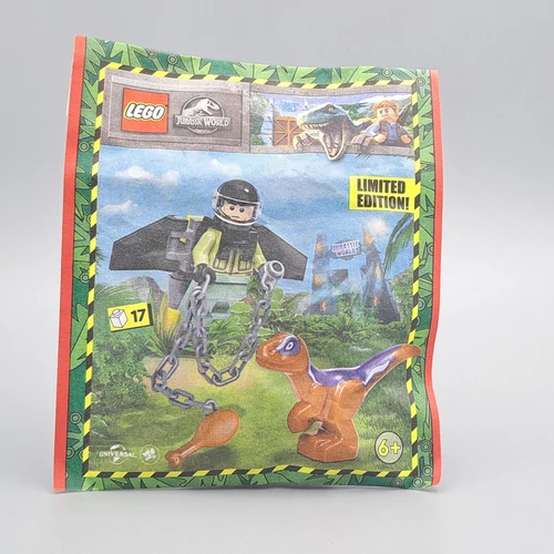 Lego Jurassic Park figura dínóval 122332 építőjáték