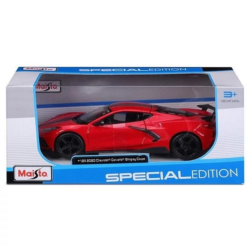 Chevrolet Corvette Sting Ray 2020 1:24 fém modellautó