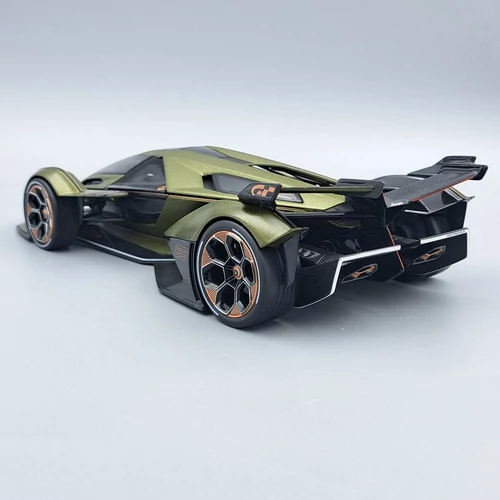 Lamborghini V12 Grand Turismo 1:18 zöld Maisto autó modell