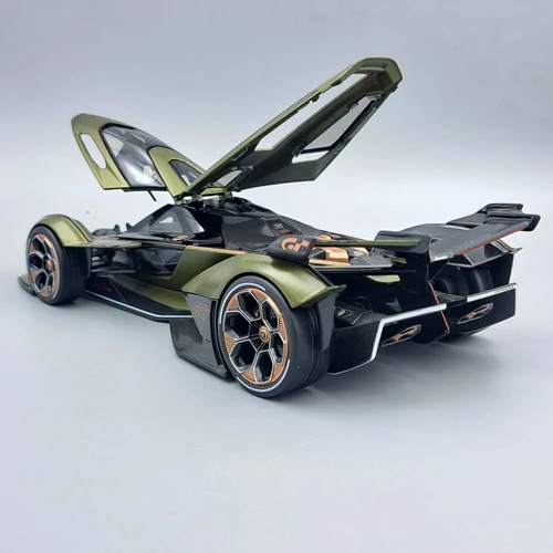 Lamborghini V12 Grand Turismo 1:18 zöld Maisto autó modell