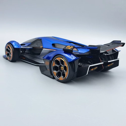 Lamborghini V12 Grand Turismo 1:18 kék Maisto fém autó modell